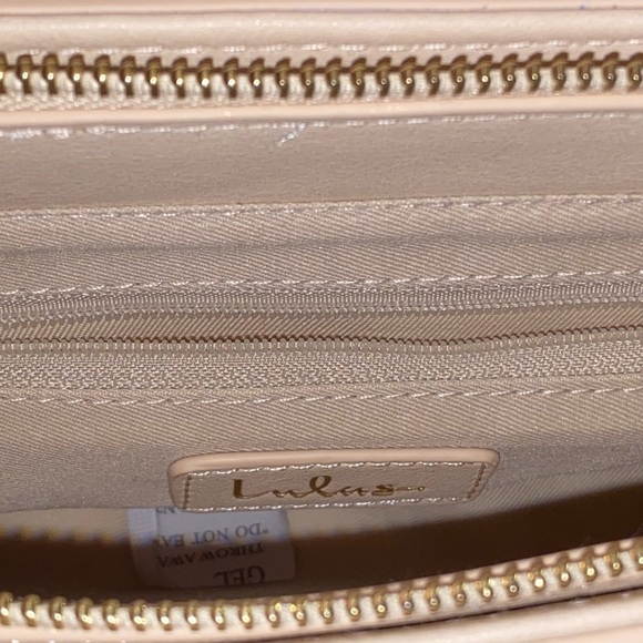 Lulu’s Cute and Casual Light Nude Woven Handbag - Picture 9 of 9